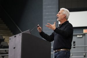 Ray Archuleta, farmer and Understanding Ag founder, stressed the importance of biomimicry on Day One of the 2022 Delmarva Soil Summit on Monday, Feb. 7, in Salisbury, Md.